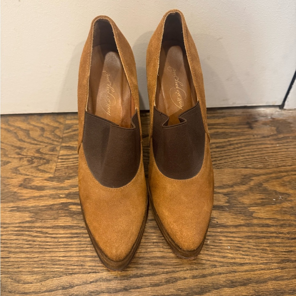 Rachel Comey Tan Suede Mules